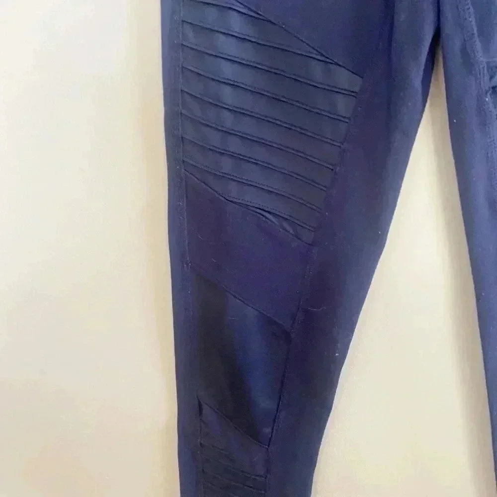 Alo yoga blue‎ moto leggings XS